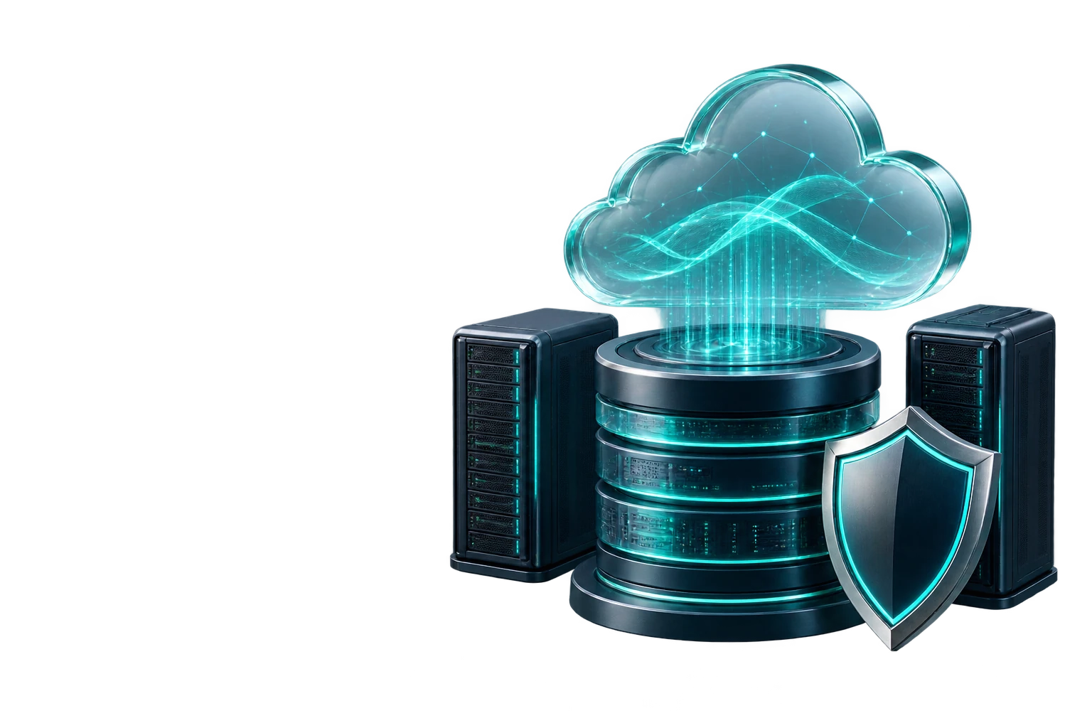 intech-hero-secure-system-v3 Sistema tecnológico empresarial seguro: infraestructura, cloud y protección